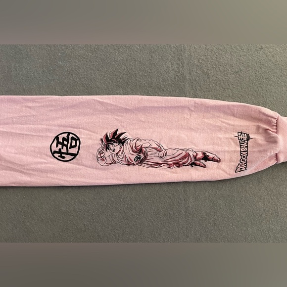 Dragon Ball Z Goku Ramen Long Sleeve Shirt Men’s Small/Medium Pink Anime Tee - Picture 5 of 6